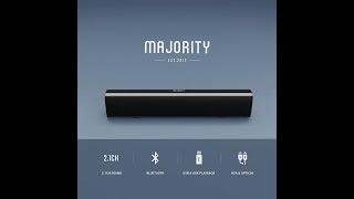 Majority Bowfell Small Sound Bar 2020 Review [upl. by Nickelsen76]