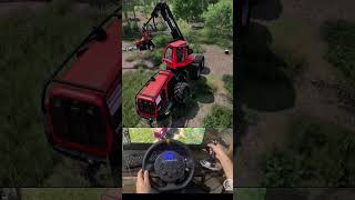 Forestry 🌲🌴 fs22 ets2 farmingsimulator22 shorts gaming viralshorts automobile cammus [upl. by Dott689]