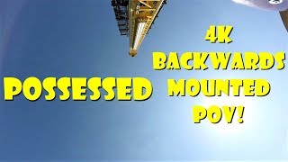 Possessed 4K MOUNTED BACKWARDS POV Dorney Park amp Wildwater Kingdom [upl. by Dlanar818]