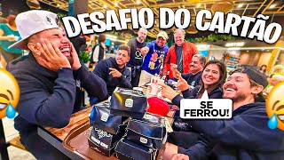 DESAFIO DO CARTÃO NO URUGUAY 🇺🇾 quem pagou tudo no Burguer King [upl. by Buffum]