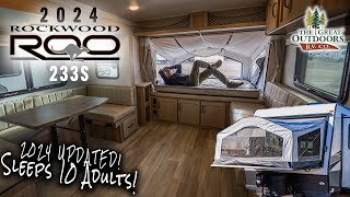 2024 UPDATED TriTent Luxury Hybrid That Sleeps 10 Adults  2024 Rockwood Roo 233S [upl. by Lesya868]