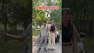 24H Handcuffs challenge 🤪with gungun [upl. by Zerline]