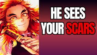 He sees your scars  Rengoku x Listener ASMR [upl. by Sugna]