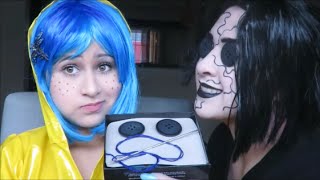 maquillaje y disfraz para halloween de Coraline [upl. by Shay44]