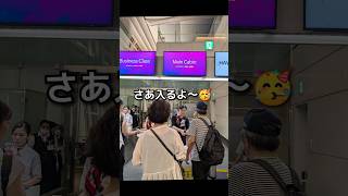 羽田空港からハワイアンで帰ってきた！ shorts ハワイ旅行 hawaiitravel [upl. by Lyret]