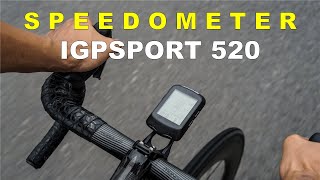 Speedometer Sepeda GPS igpsport 520 [upl. by Eibbob]