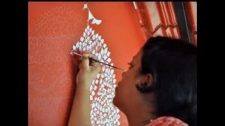 WARLI art  Wall Paintings by Avanti Sandeep Kulkarni [upl. by Danielson]