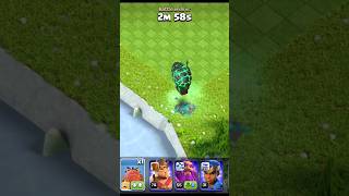 Lavaloon attack  clash of clans  clashofclans gaming shortvideo subscribe [upl. by Ludeman]