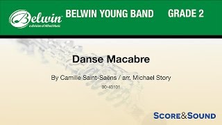 Danse Macabre arr Michael Story  Score amp Sound [upl. by Atnoled619]