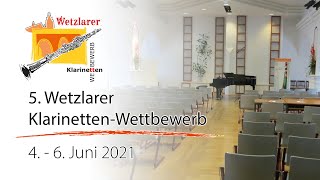 5 Wetzlarer Klarinetten Wettbewerb Finale [upl. by Den942]