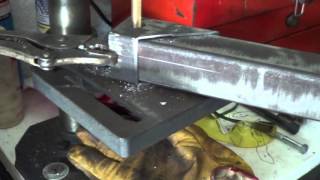 Tracking Hinge Fabrication for 2x72 Belt Grinder Part 3 [upl. by Duong6]