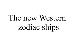 Zodiacs ship Reveal￼ Western zodiacs  gacha [upl. by Giuditta]