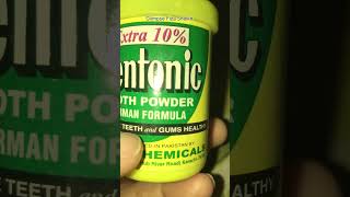 Dentonic Tooth Powder German Formula Dentonic ToothPowder DentonicToothPiwder Vlogs [upl. by Suravat450]