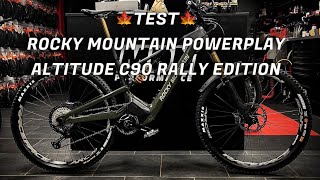 Test ROCKY MOUNTAIN POWERPLAY ALTITUDE C90 RALLY EDITION By MDN PERFORMANCE [upl. by Hajidak127]