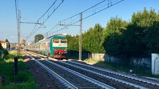 Treno regionale 2028 “Milano CleTorino PN” In transito poco dopo Novara [upl. by Asilat]