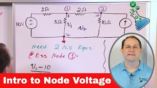 Lesson 1  Intro To Node Voltage Method Engineering Circuits [upl. by Eilyac426]