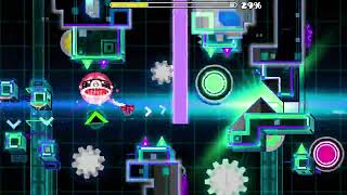 Geometry Dash Cyber Infinity by Extrox Optation amp Destriv EasyMedium Demon [upl. by Melinda]