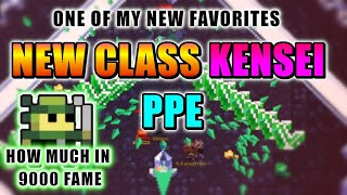 RotMG NEW CLASS KENSEI PPE AWESOME [upl. by Ricardama643]