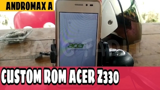 ROM Acer Liquid z330 OS Andromax A  Custom ROM Review [upl. by Neona]