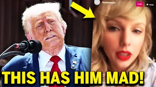 Trump TERRIFIED after THIS Taylor Swift POST… [upl. by Ennis]