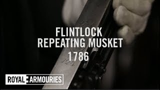 Flintlock Repeating Musket  1786  Our Collection [upl. by Adnil]