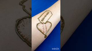 New mehandi tattoosmehndi YouTube shorts tips yt shorts [upl. by Treulich667]