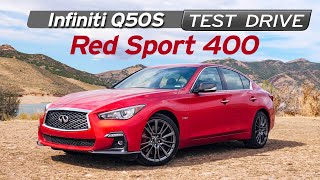 Infiniti Q50S Red Sport400 Review  Sleeper  Test Drive  Everyday Driver [upl. by Las]