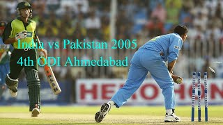 India vs Pakistan 2005 4th ODI Ahmedabad [upl. by Baron]