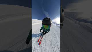 Ski lift repeat insta360 dopesnow ski skiseason winter alps [upl. by Madian]