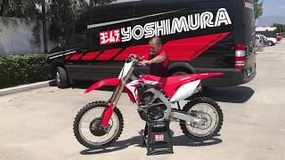 201819 Honda CRF250R RS9T Exhaust Sound [upl. by Skippy]