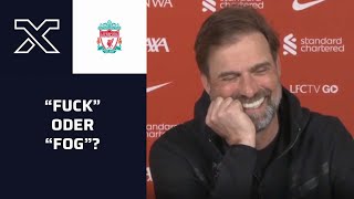 Legendärer PKMoment mit Jürgen Klopp Lautes Lachen im Saal nach diesem Missverständnis [upl. by Narok992]