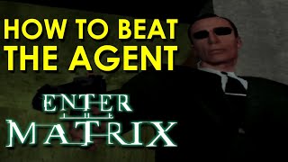 How to Beat the Agent in Enter the Matrix  PlayStation 2 [upl. by Alhan]