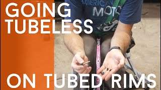 Converting Tube Wheels to Tubeless A StepbyStep Guide [upl. by Itsrejk749]