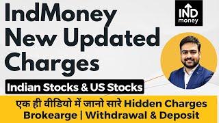 IndMoney Charges  IndMoney Brokerage Withdrawal Charges for US Stocks or Indian Stocks [upl. by Ehcsrop]