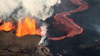 The Active Volcano in Iceland Askja [upl. by Silecara508]