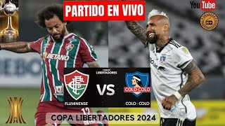 FLUMINENSE VS COLO COLO EN VIVO 🏆 COPA LIBERTADORES  FASE GRUPOS  JORNADA 2 [upl. by Odlavu]