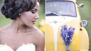 Vintage Wedding Inspirational Photo Shoot Toledo Weddings  Toledo Wedding Hair and Makeup [upl. by Olaf]