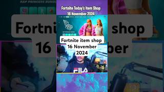 Fortnite item Shop Update Today 16th November 2024 15th of November 2024 for USA fortnite [upl. by Hctim600]