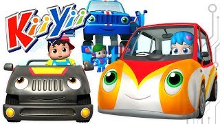 Driving In My Car Song  Nursery Rhymes And Kids Songs  By KiiYii  ABCs and 123s [upl. by Tdnaltroc]