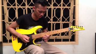 FLYING WITH IBANEZ INDONESIA GUITAR CHALLENGE 2015  IMAN KURNIAWAN [upl. by Hines]