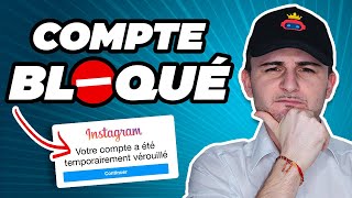 COMMENT RÉSOUDRE COMPTE TEMPORAIREMENT VEROUILLÉ SUR INSTAGRAM 2023 [upl. by Eneleuqcaj160]