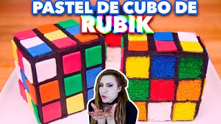 PASTEL DE CUBO DE RUBIK EXPECTATIVAREALIDAD [upl. by Cyd]