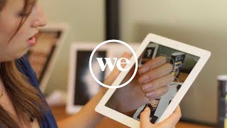 Blippar Augmented Reality App  Member Spotlight  WeWork [upl. by Reivax]