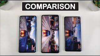 Samsung A71 vs Samsung A51 vs Samsung S10  Speedtest amp Camera Comparison [upl. by Skolnik]