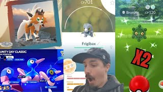 Dusk Form Lycanroc Coming To Pokémon Go 2 Shiny Bronzor Caught Amazing Frigibax Hatched [upl. by Triplett989]