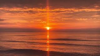 Red Dawn at Rodanthe Pier  Natures Beauty in Rodanthe NC [upl. by Illom]