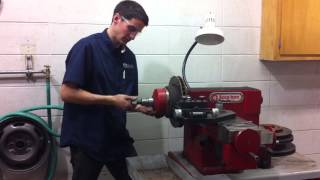 How to Mount a Rotor on the AccuTurn Brake Lathe [upl. by Joanie]