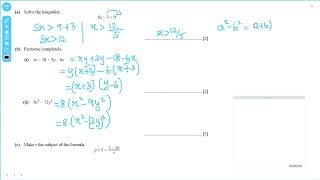 IGCSE MATHS [upl. by Ydnamron]