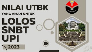 Passing Grade Nilai UTBK untuk Lolos SNBT UPI 2023 [upl. by Haleemaj]