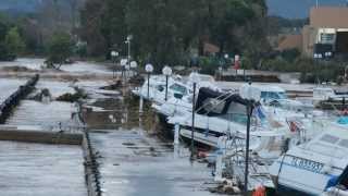 inondation La londe les Maures le 19012014 [upl. by Agle292]